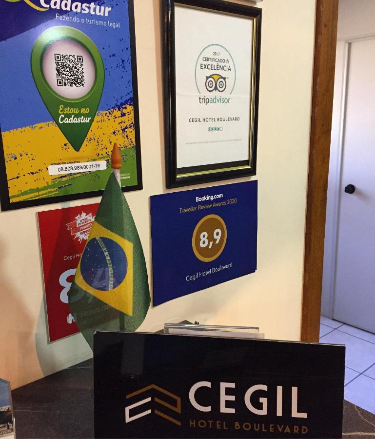 Cegil Hotel Boulevard Resende Eksteriør bilde